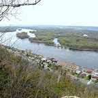 Upper Missippi River Valley of Wisconsin - the first place oak wilt was described/identified killing oaks.